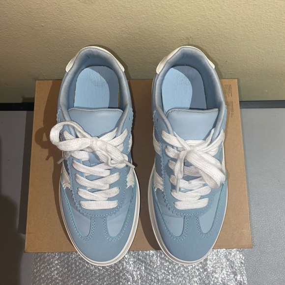 NaNa Light Blue & White Platform Sneakers, Size 6.5 - Picture 8 of 17